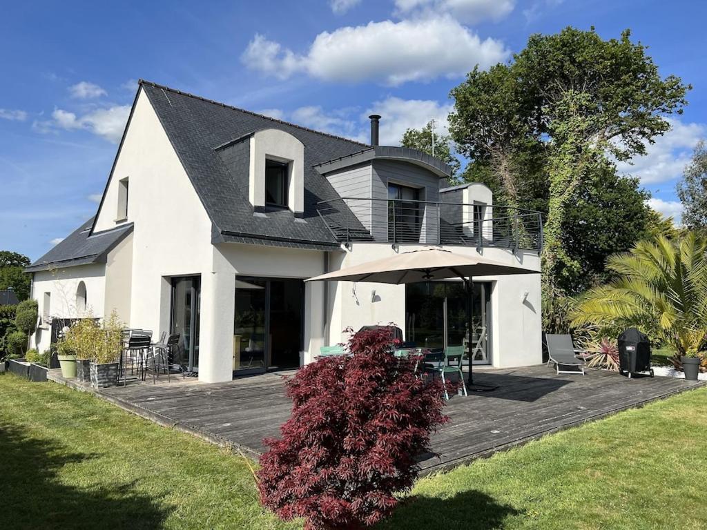Villa Des Roseaux Bénodet Exterior foto
